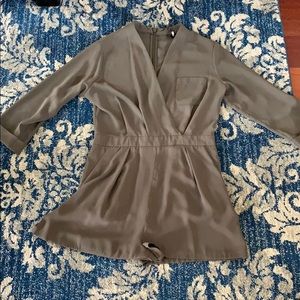 Green Topshop Romper